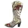 mv2 Beige Coutue Blingm Boot